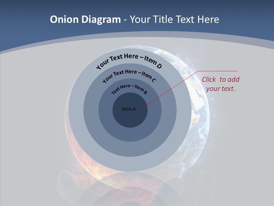 Crisis Global Space PowerPoint Template