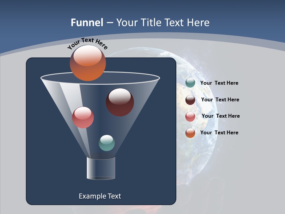 Crisis Global Space PowerPoint Template
