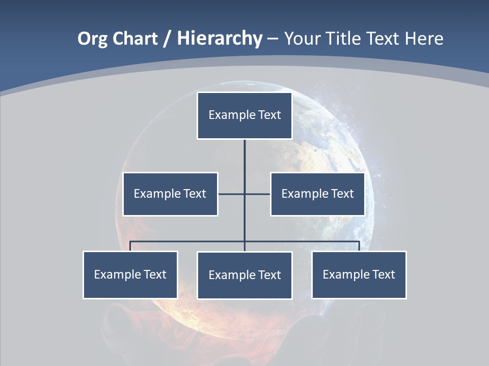 Crisis Global Space PowerPoint Template