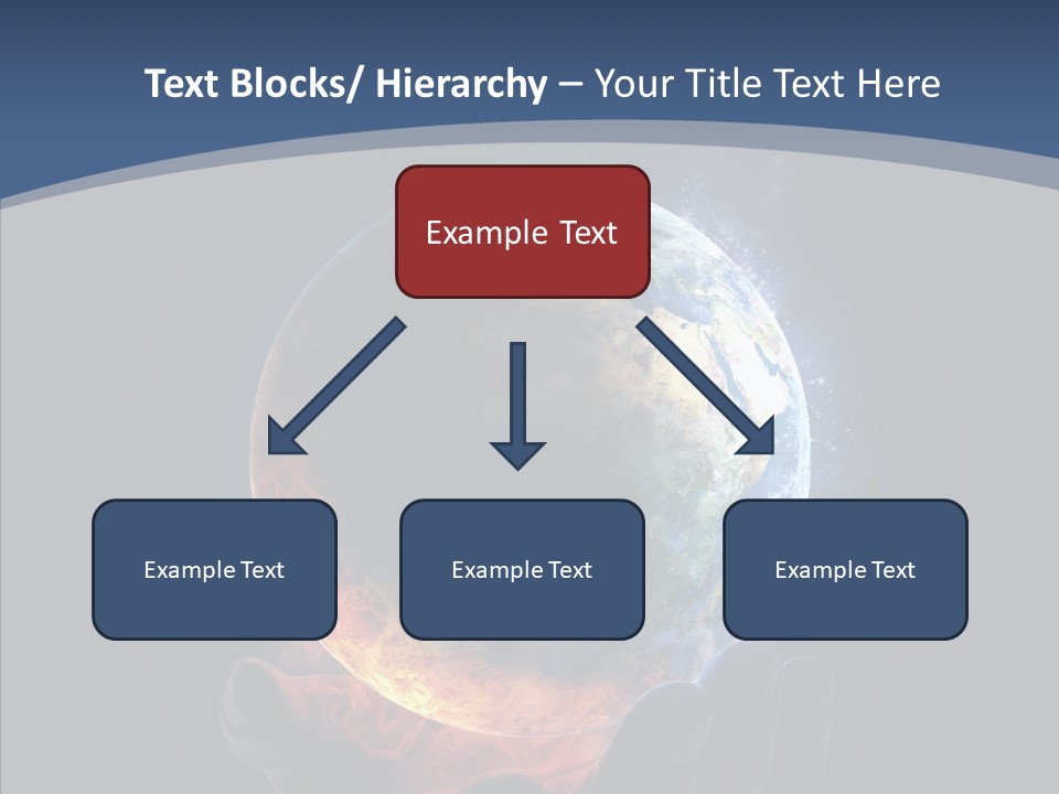 Crisis Global Space PowerPoint Template