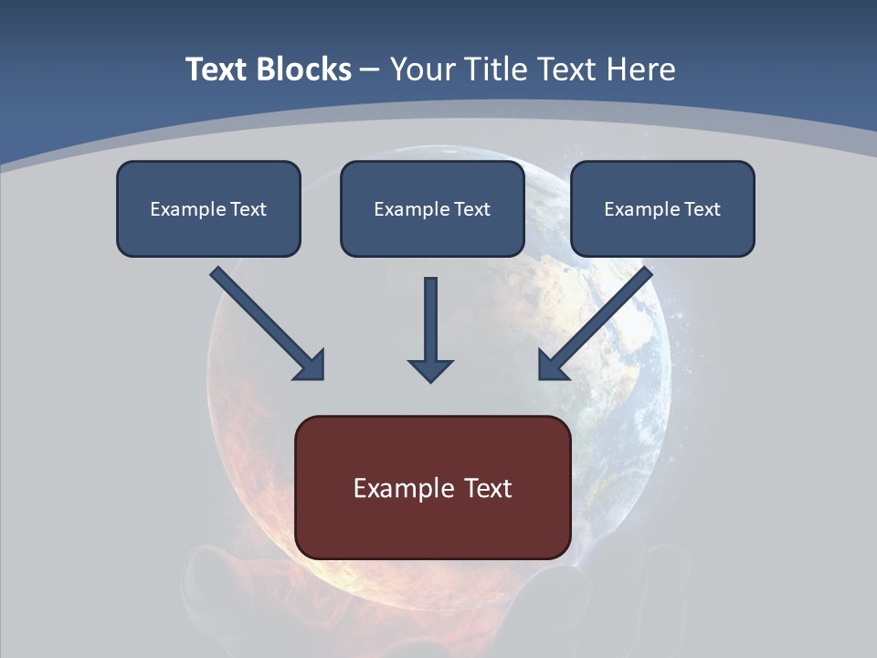 Crisis Global Space PowerPoint Template