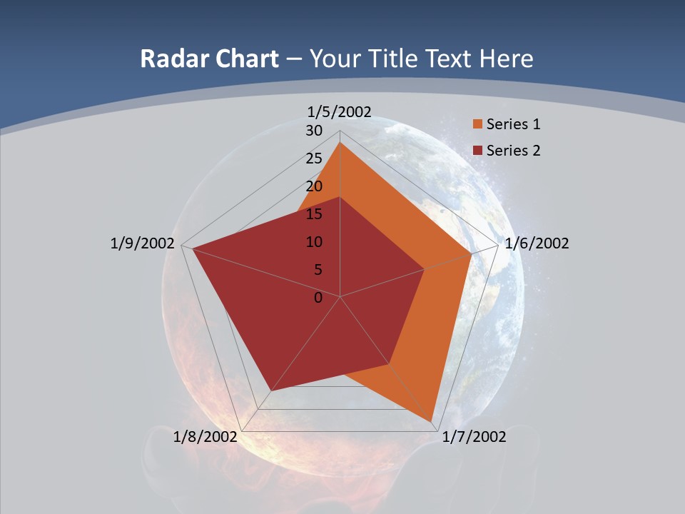 Crisis Global Space PowerPoint Template