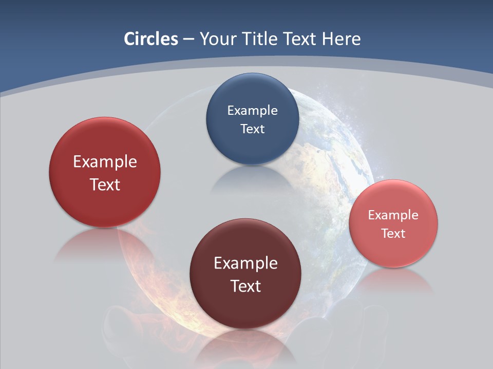 Crisis Global Space PowerPoint Template
