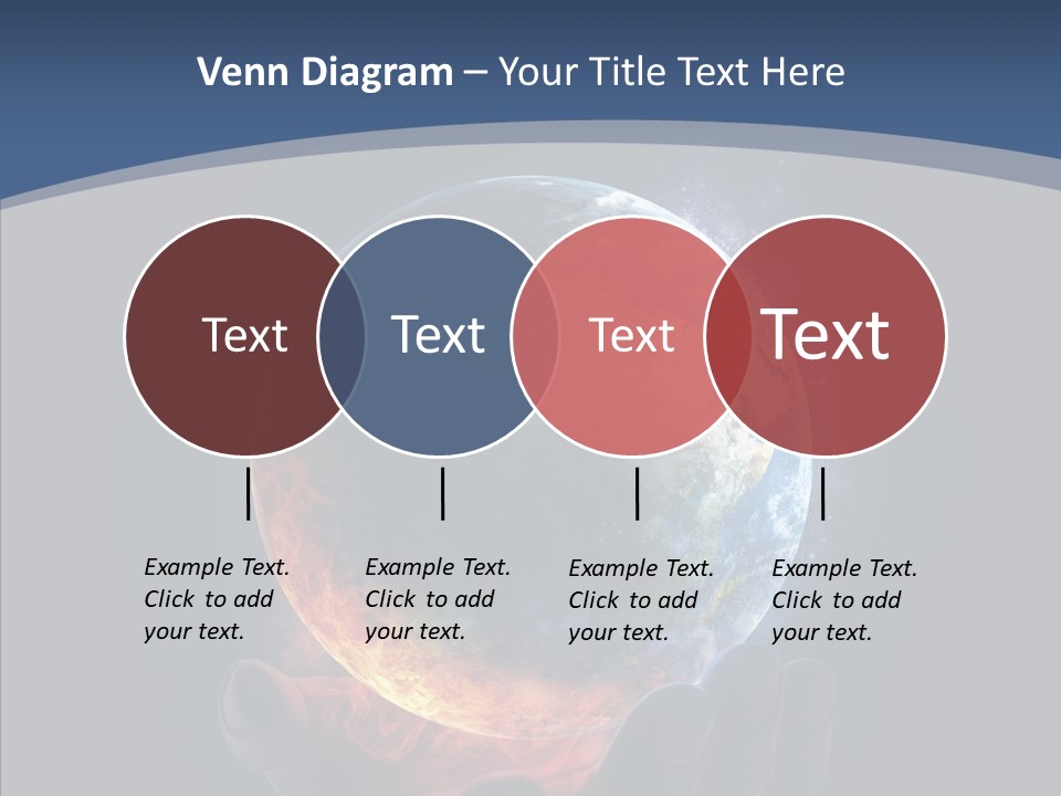 Crisis Global Space PowerPoint Template