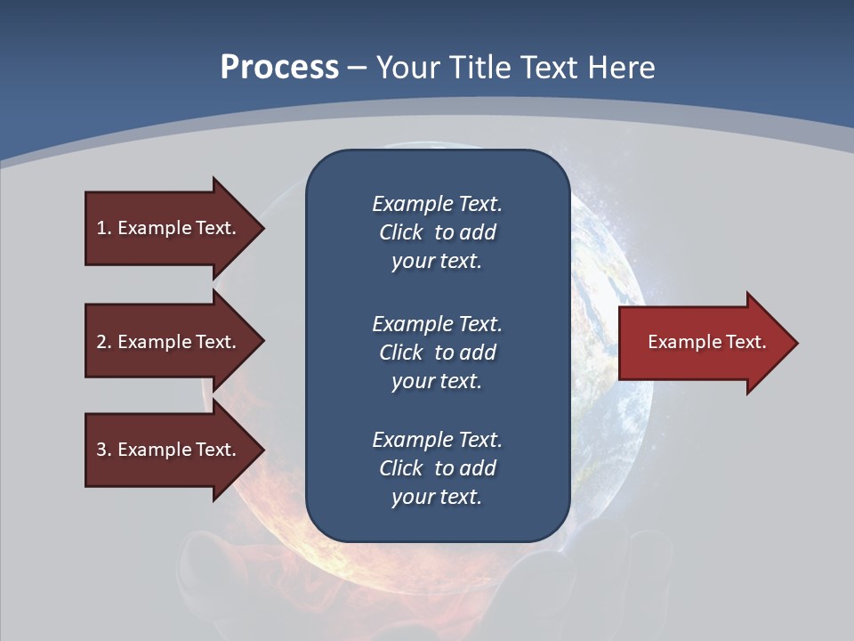 Crisis Global Space PowerPoint Template