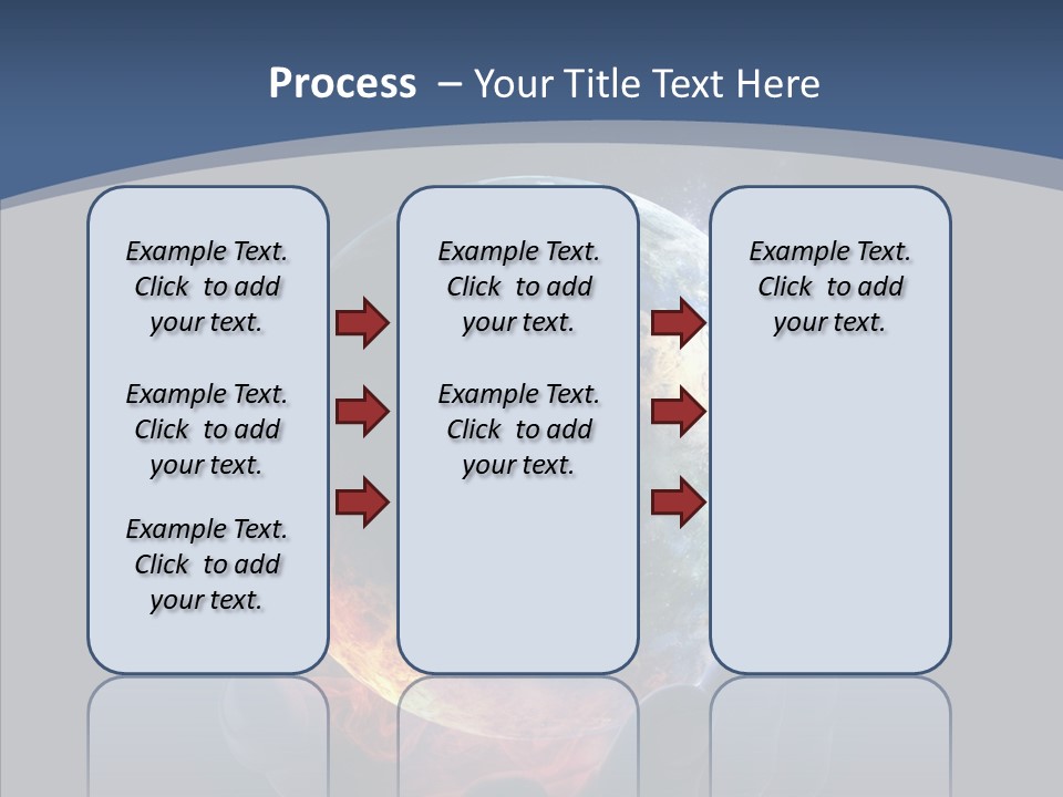 Crisis Global Space PowerPoint Template