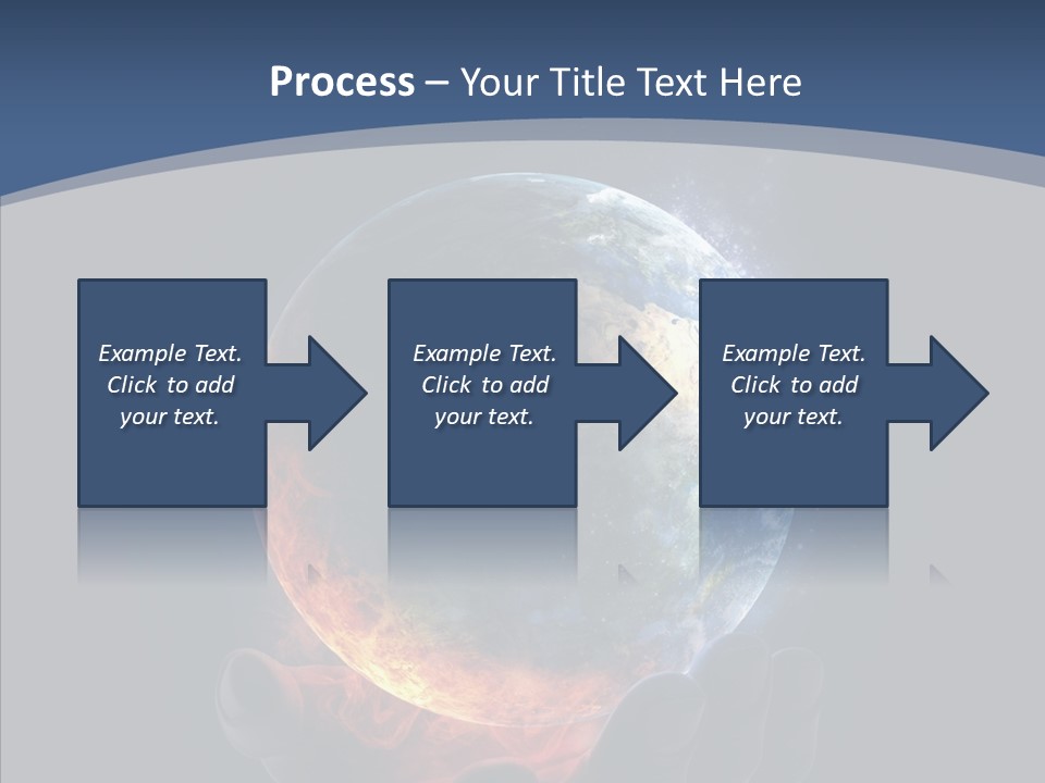 Crisis Global Space PowerPoint Template