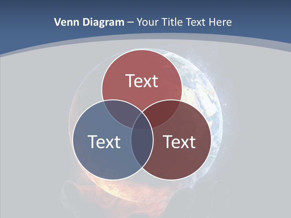 Crisis Global Space PowerPoint Template