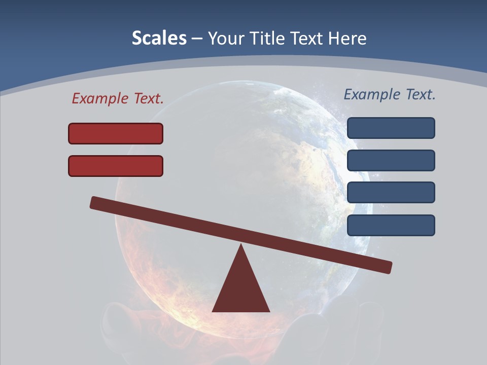 Crisis Global Space PowerPoint Template