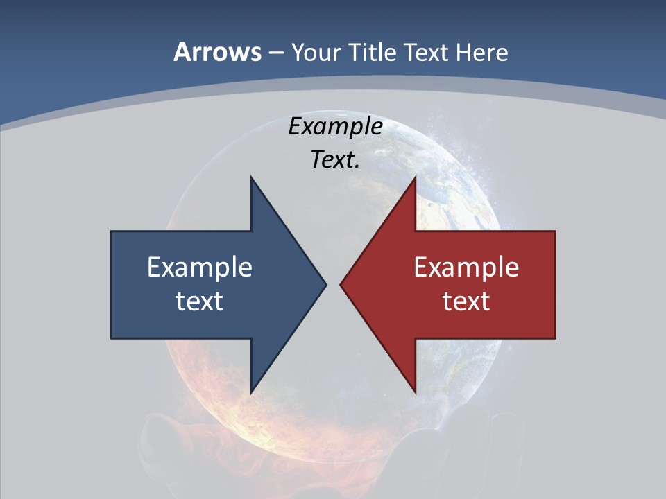 Crisis Global Space PowerPoint Template