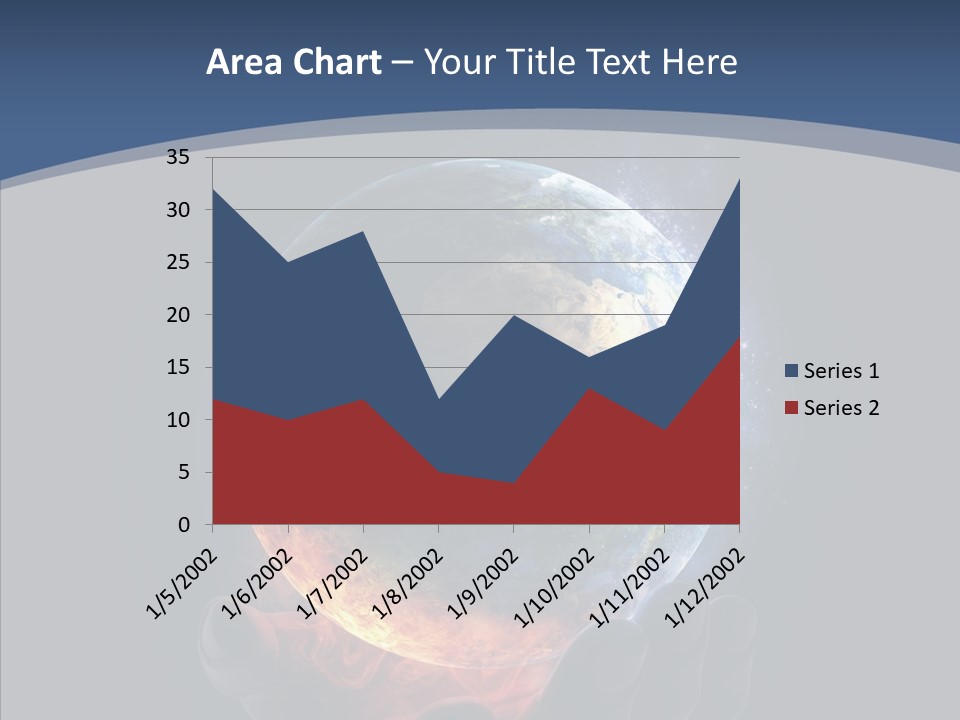 Crisis Global Space PowerPoint Template