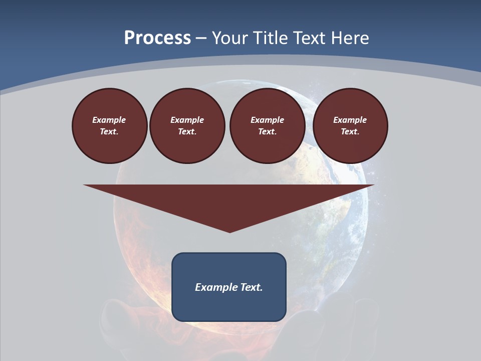 Crisis Global Space PowerPoint Template