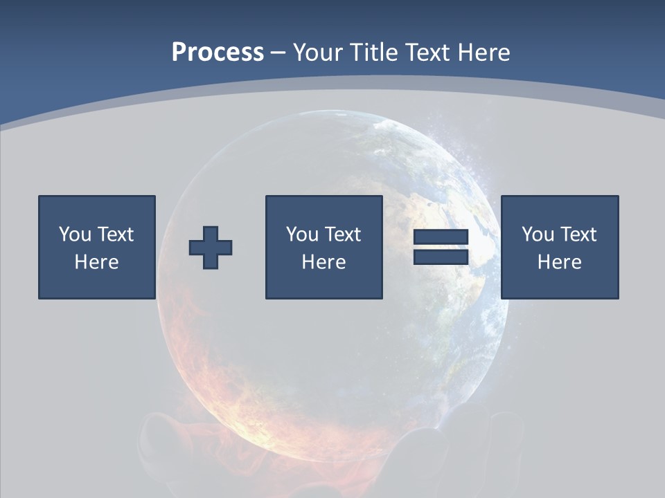 Crisis Global Space PowerPoint Template