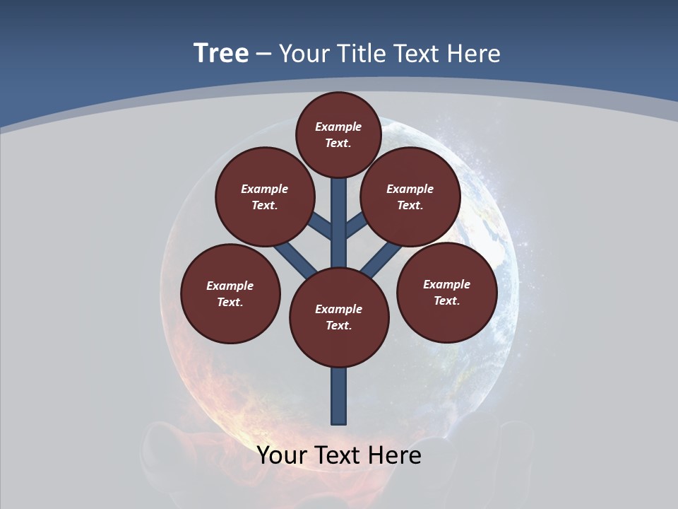 Crisis Global Space PowerPoint Template