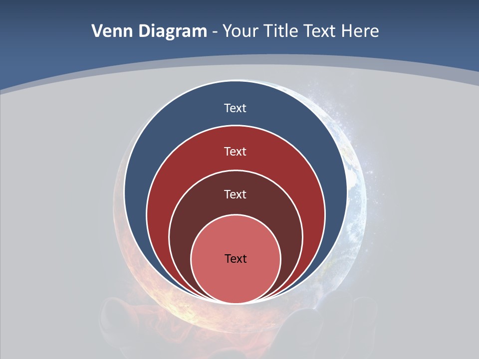 Crisis Global Space PowerPoint Template