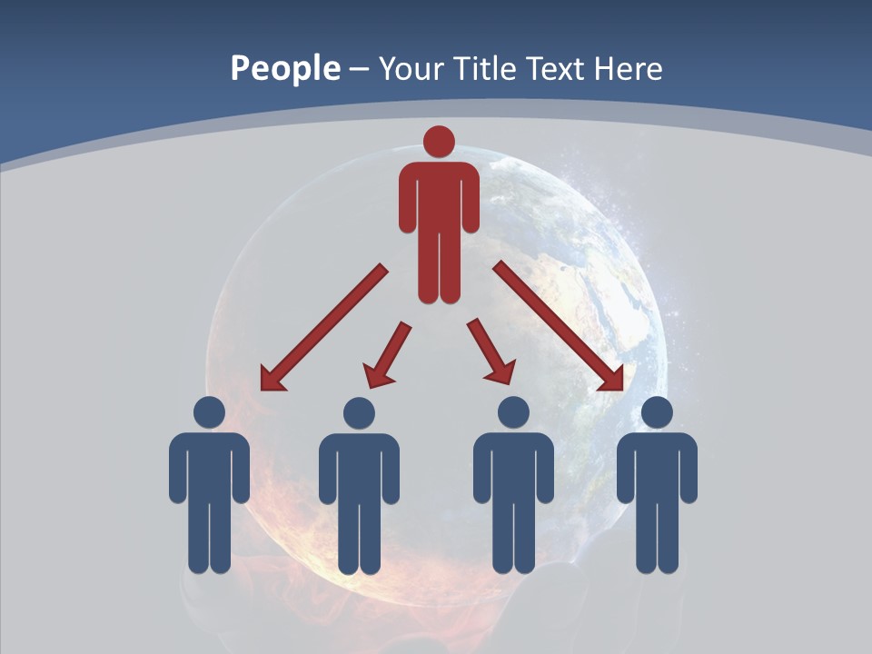 Crisis Global Space PowerPoint Template