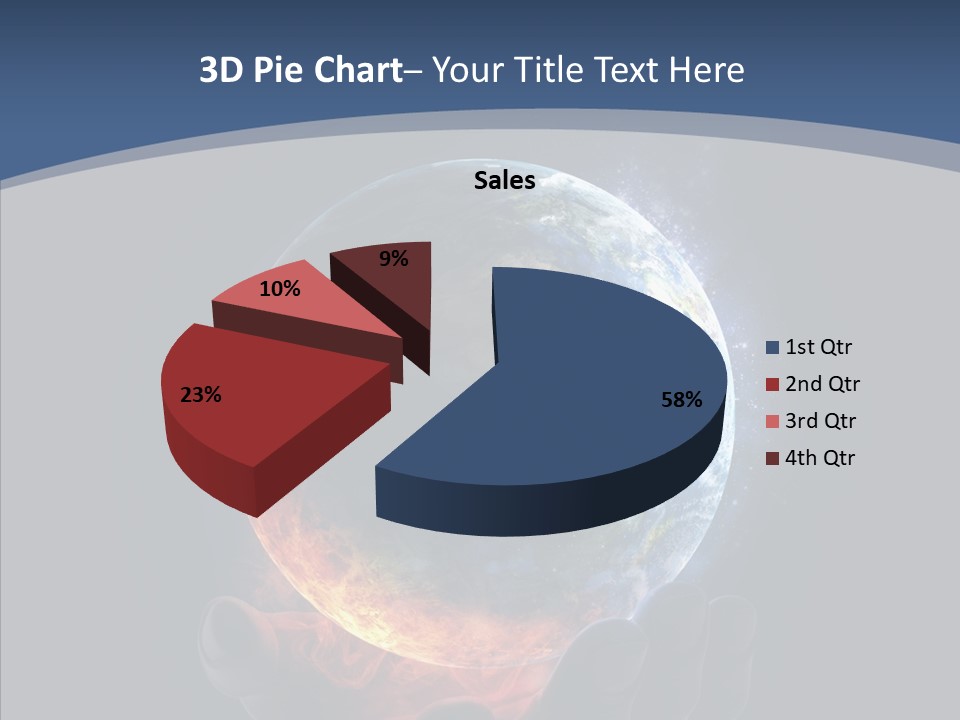 Crisis Global Space PowerPoint Template