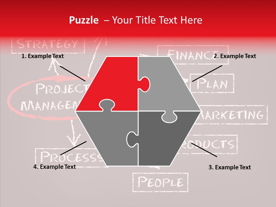 Finance Chalkboard Challenge PowerPoint Template