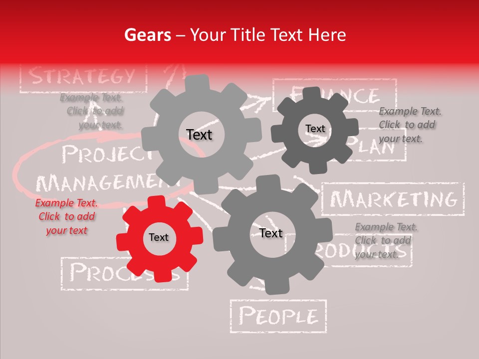 Finance Chalkboard Challenge PowerPoint Template