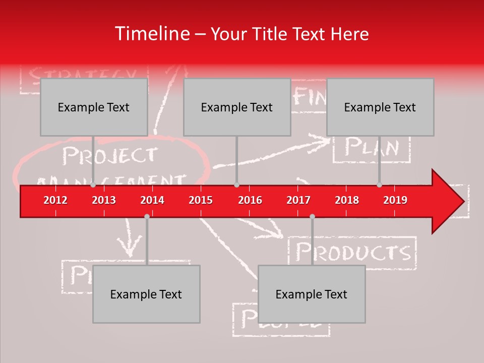 Finance Chalkboard Challenge PowerPoint Template