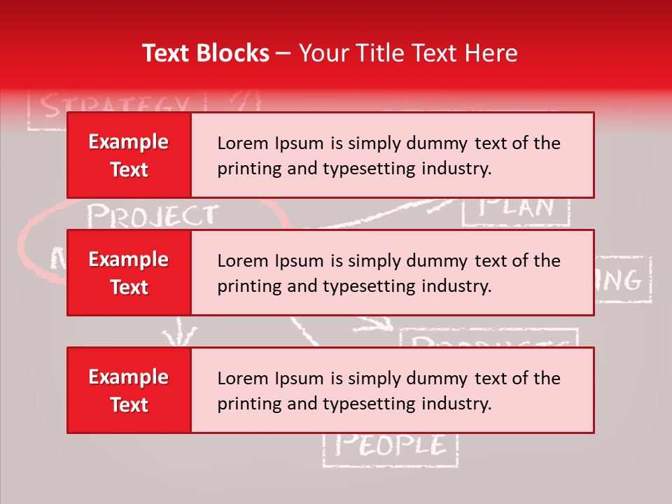 Finance Chalkboard Challenge PowerPoint Template