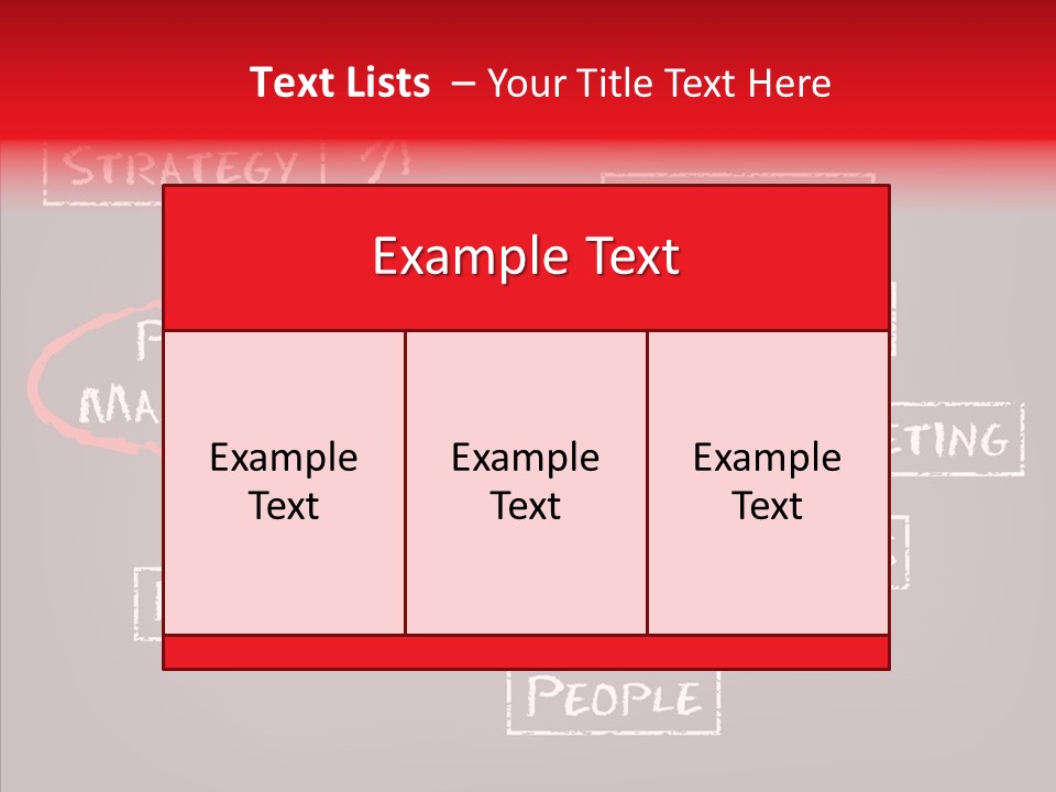 Finance Chalkboard Challenge PowerPoint Template