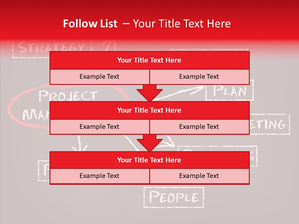 Finance Chalkboard Challenge PowerPoint Template