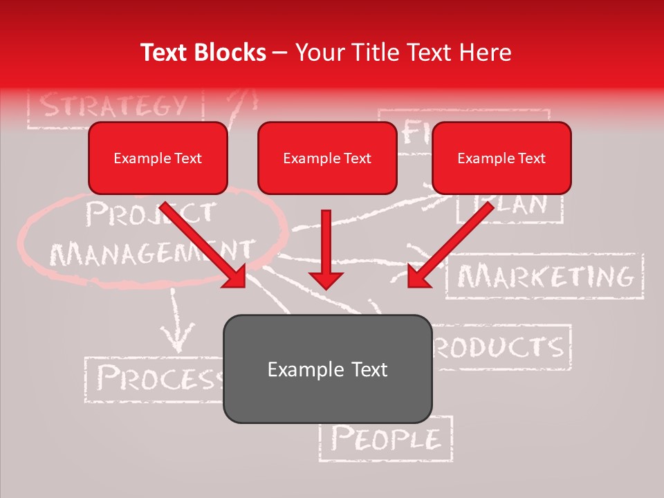 Finance Chalkboard Challenge PowerPoint Template