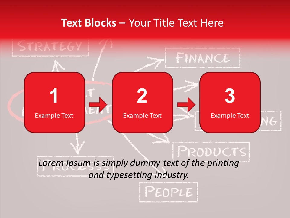 Finance Chalkboard Challenge PowerPoint Template