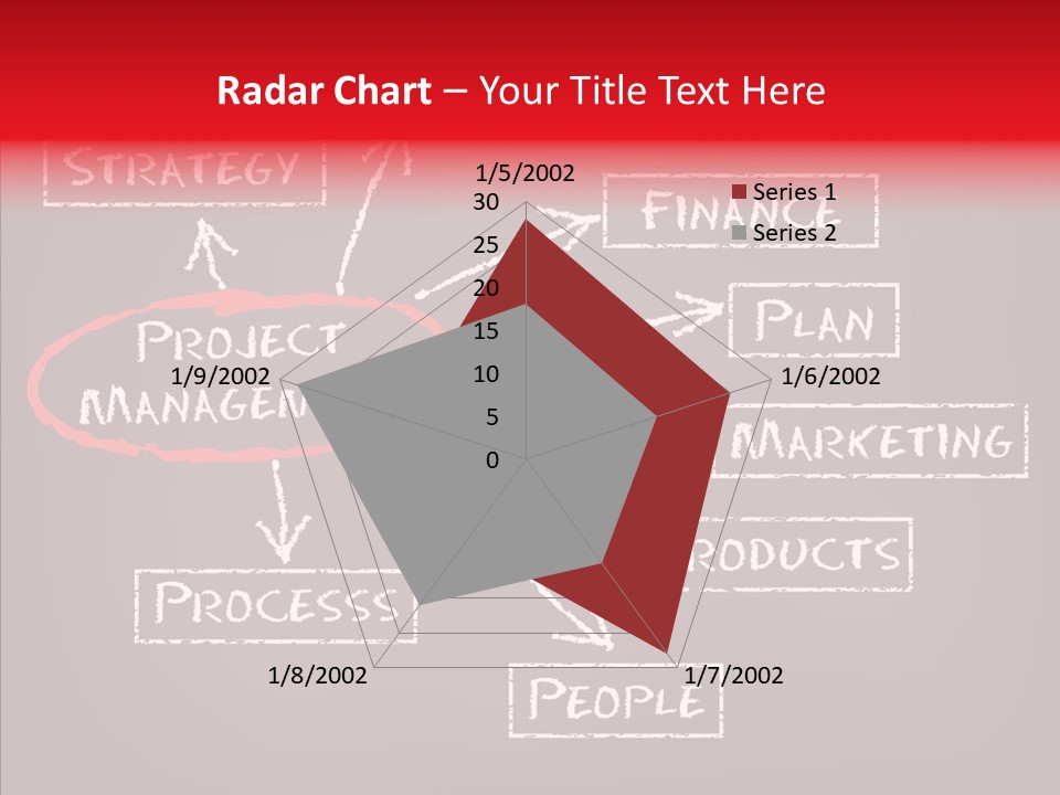 Finance Chalkboard Challenge PowerPoint Template