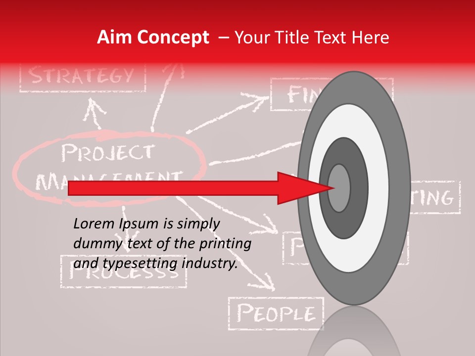 Finance Chalkboard Challenge PowerPoint Template