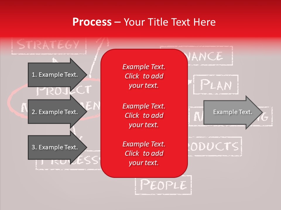 Finance Chalkboard Challenge PowerPoint Template