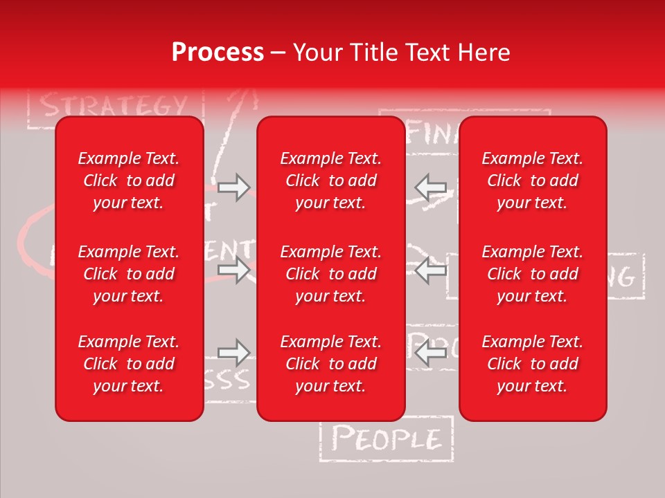 Finance Chalkboard Challenge PowerPoint Template