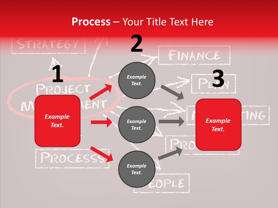 Finance Chalkboard Challenge PowerPoint Template