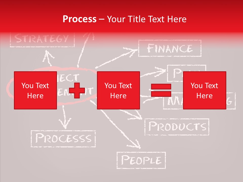Finance Chalkboard Challenge PowerPoint Template