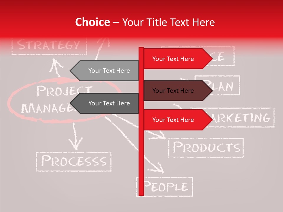Finance Chalkboard Challenge PowerPoint Template