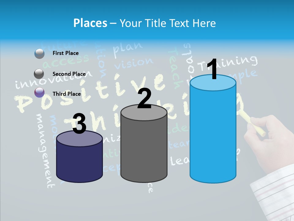 Flow Chart Inspire Writing PowerPoint Template