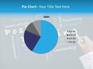 Flow Chart Inspire Writing PowerPoint Template