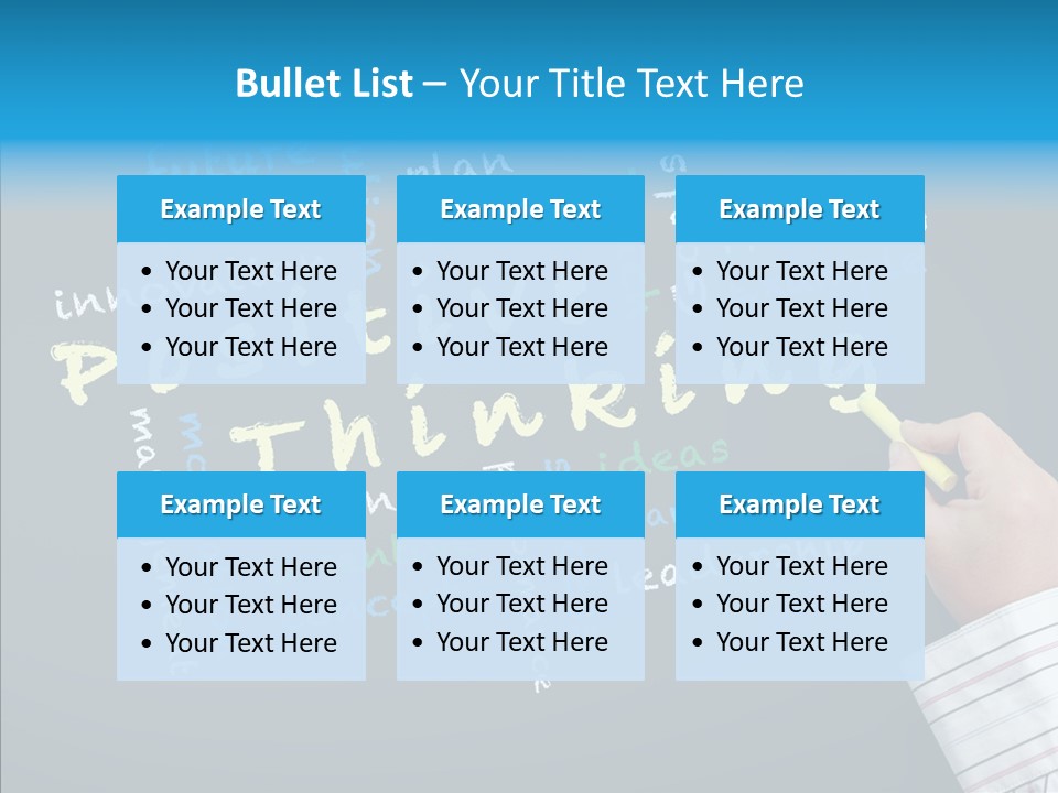 Flow Chart Inspire Writing PowerPoint Template