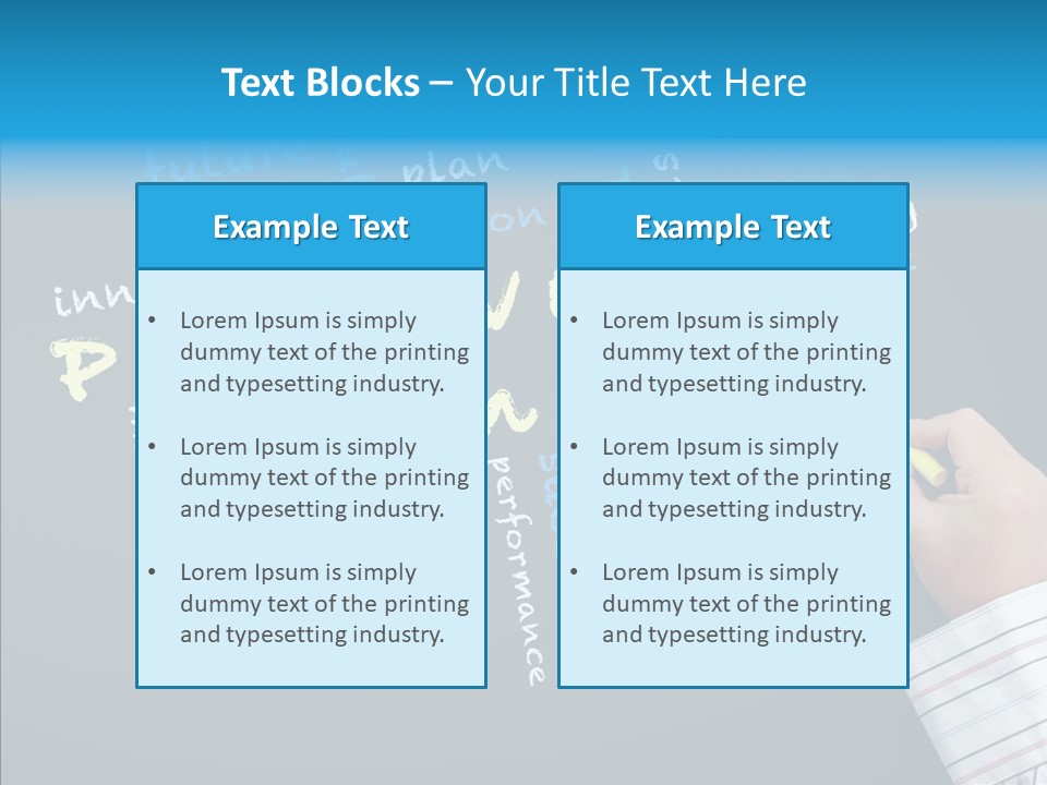 Flow Chart Inspire Writing PowerPoint Template