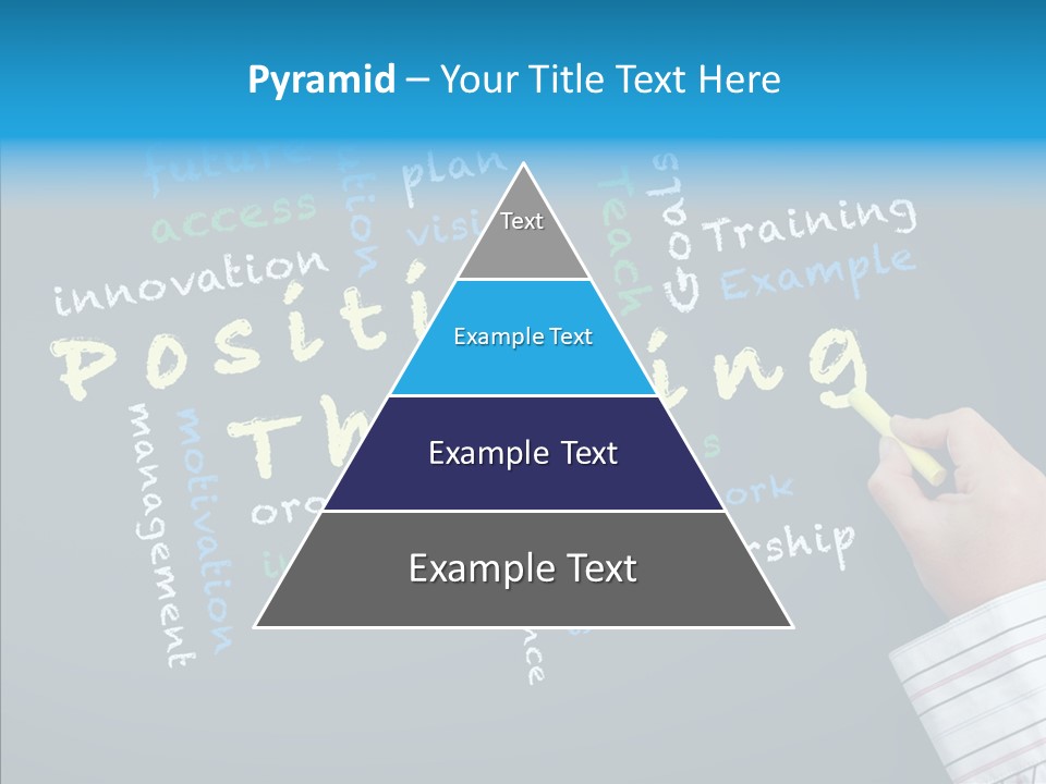 Flow Chart Inspire Writing PowerPoint Template