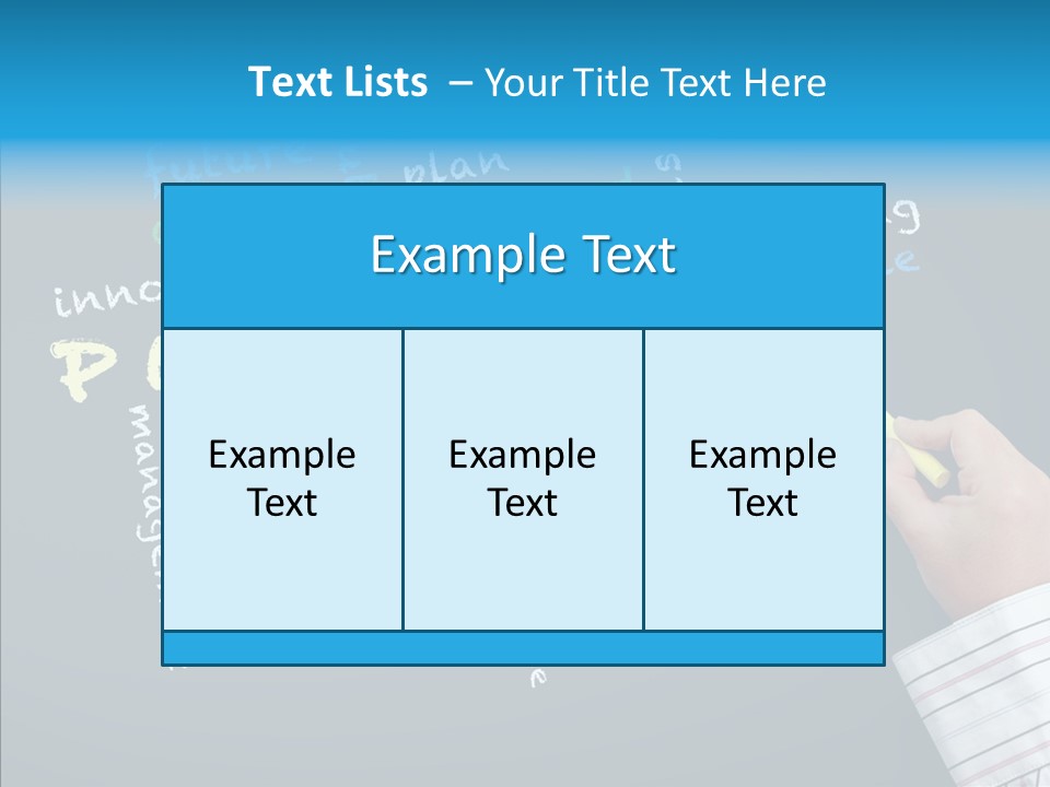 Flow Chart Inspire Writing PowerPoint Template