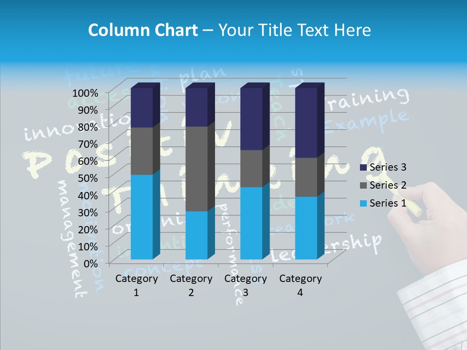 Flow Chart Inspire Writing PowerPoint Template