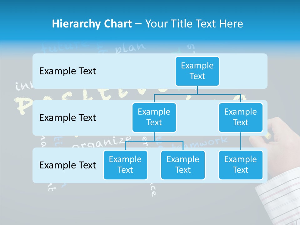 Flow Chart Inspire Writing PowerPoint Template