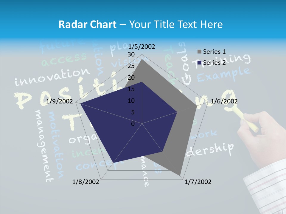 Flow Chart Inspire Writing PowerPoint Template