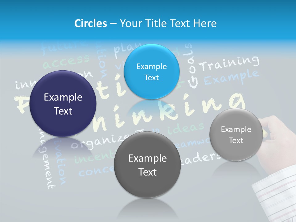 Flow Chart Inspire Writing PowerPoint Template