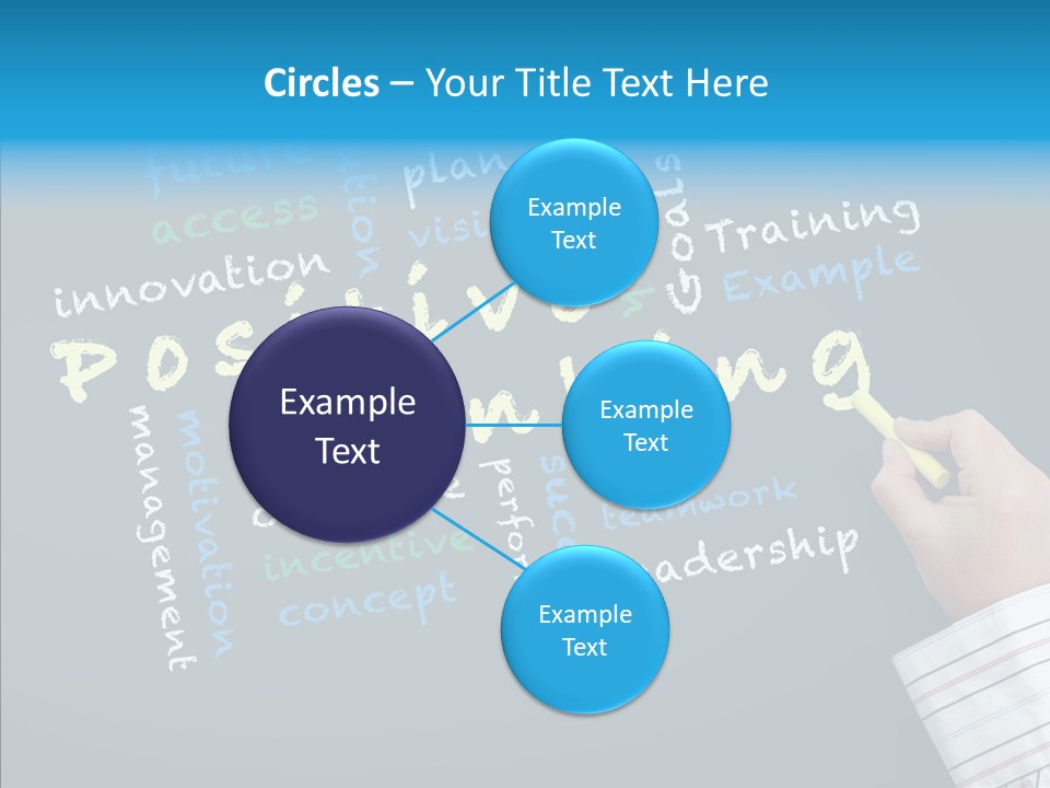 Flow Chart Inspire Writing PowerPoint Template