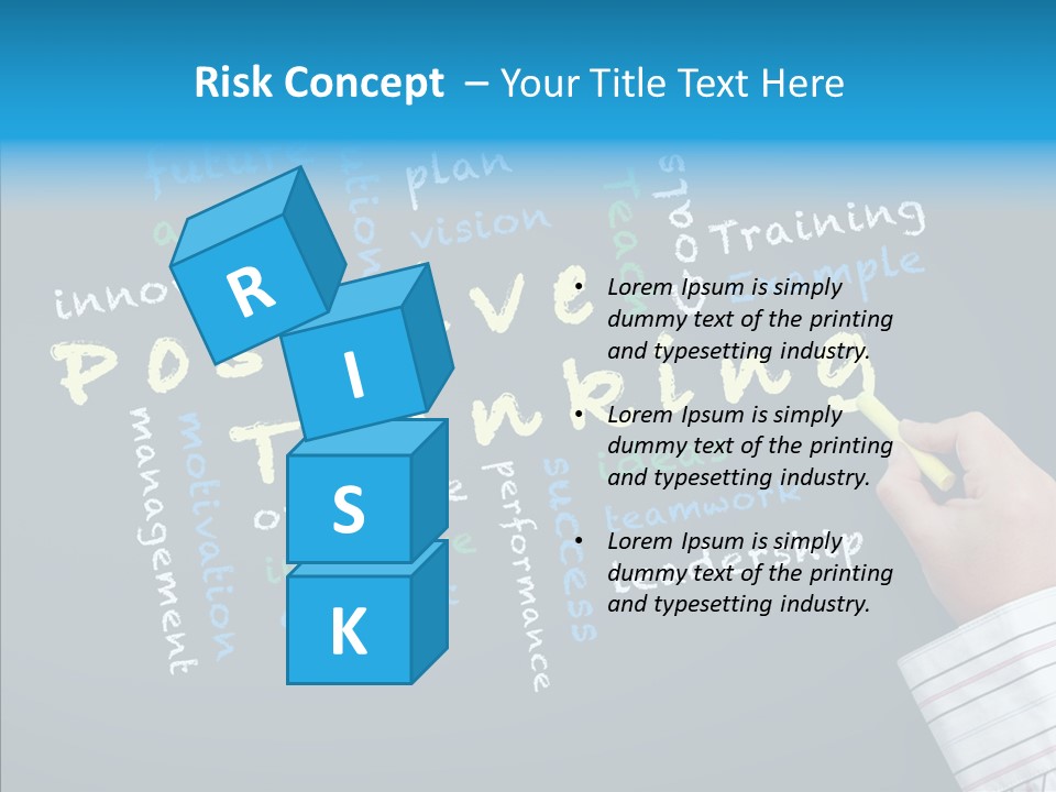 Flow Chart Inspire Writing PowerPoint Template