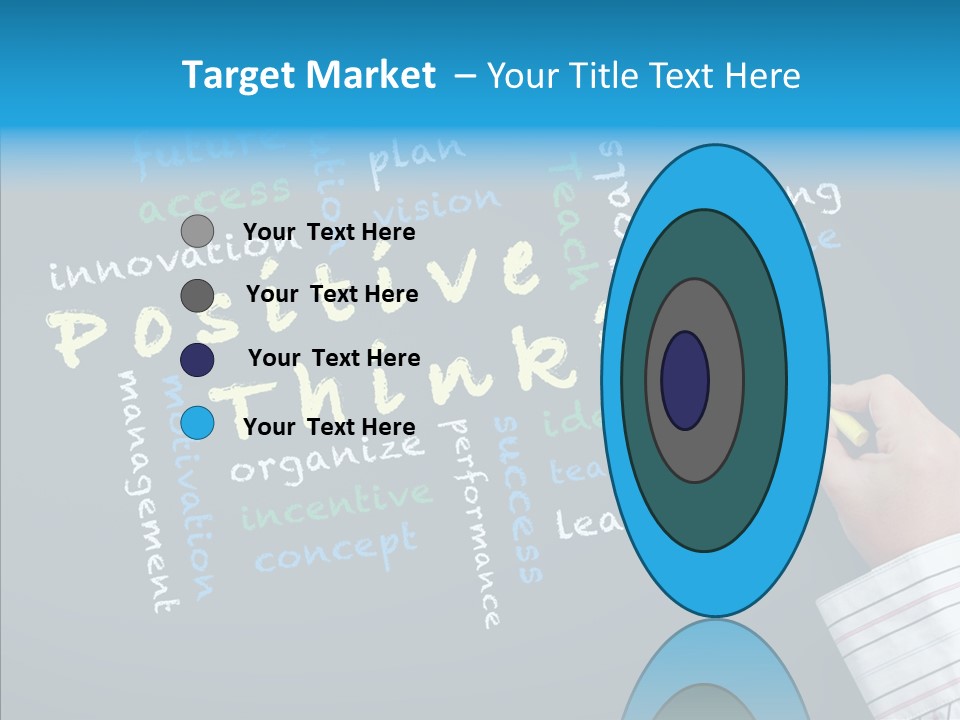 Flow Chart Inspire Writing PowerPoint Template