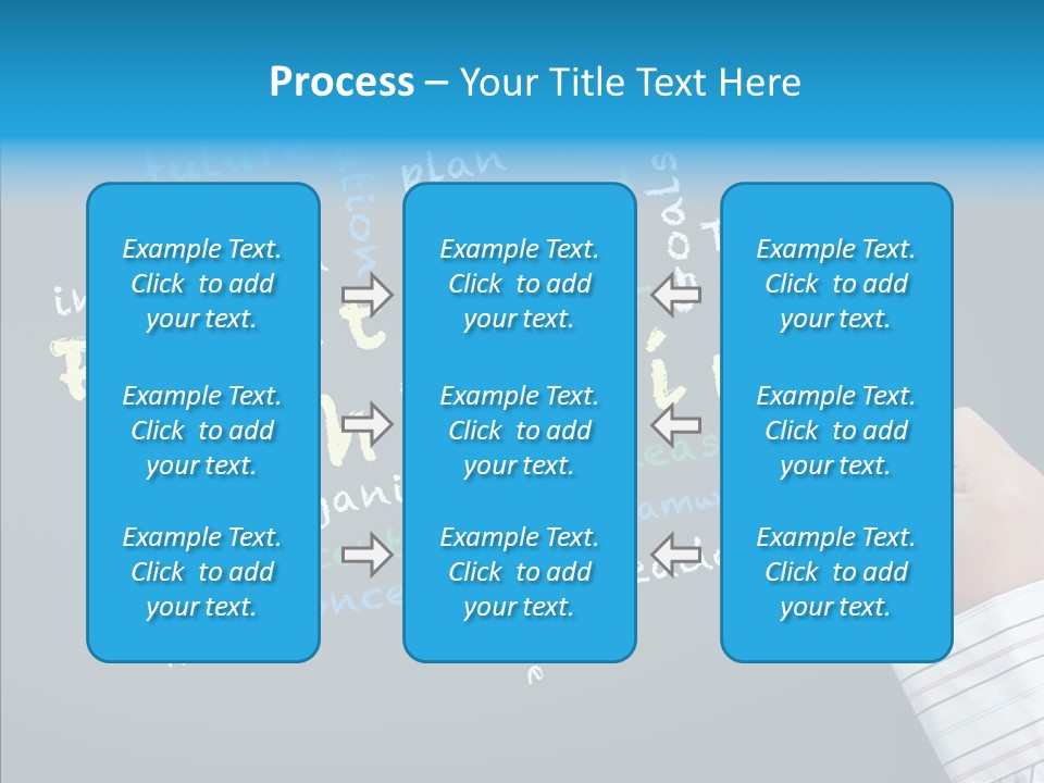 Flow Chart Inspire Writing PowerPoint Template